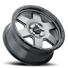 Aluminum Wheels 18x9 Boost 946G Satin Gunmetal Gray 6 Spoke -12 Offset 5 on 127 Bolt Pattern 83.82 Bore Raceline