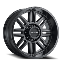 Load image into Gallery viewer, Aluminum Wheels 16x8 Split 948B Satin Black 0 Offset 6 on 139.7 Bolt Pattern 106.1 Bore Raceline