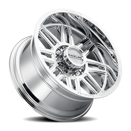 Aluminum Wheels 17x8.5 Split 948C Chrome 0 Offset 5 on 139.7 Bolt Pattern 106.5 Bore Raceline