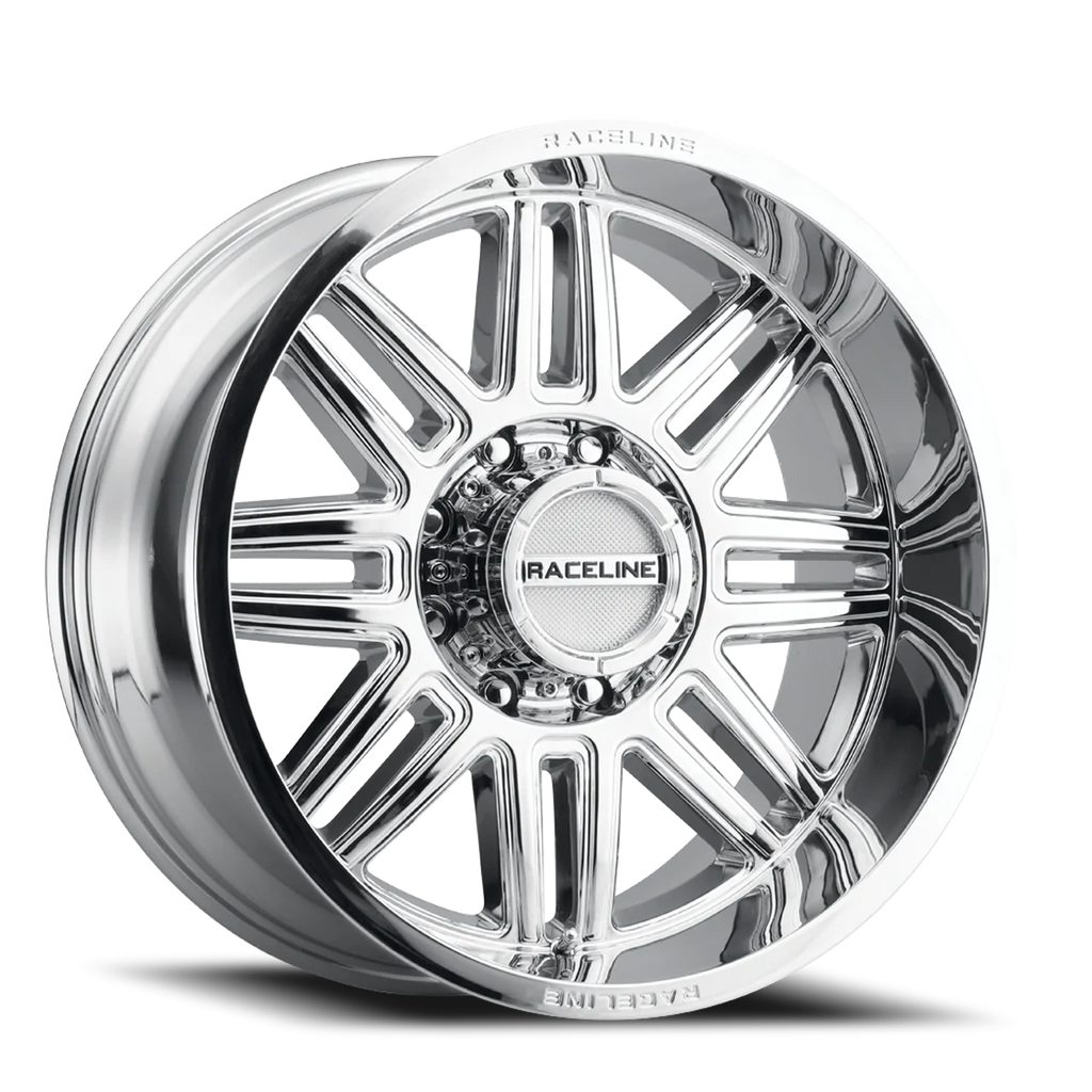 Aluminum Wheels 17x9 Split 948C Chrome -12 Offset 5 on 127 Bolt Pattern 78.1 Bore Raceline