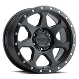 Raceline 949B-78551-00 Aluminum Wheels 17x8.5 7X 949B Satin Black 0 Offset 5 on 150 Bolt Pattern 110.3 Bore Raceline