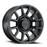 Raceline 950B-21081-19 Aluminum Wheels 20x10 Gauge 950B Satin Black Multi Spoke -19 Offset 8 on 170 Bolt Pattern 125.2 Bore Raceline