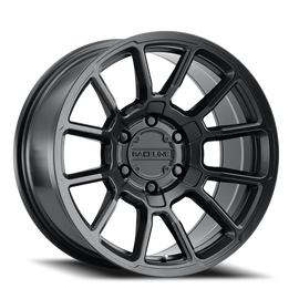 Aluminum Wheels 20x9 Gauge 950B Satin Black Multi Spoke 0 Offset 5 on 127 Bolt Pattern 78.1 Bore Raceline