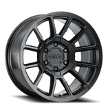 Raceline 950B-58012-24 Aluminum Wheels 15x8 Gauge 950B Satin Black Multi Spoke -24 Offset 5 on 114.3 Bolt Pattern 78.1 Bore Raceline