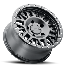 Aluminum Wheels 17x9 Ryno 951B Satin Black -12 Offset 8 on 165.1 Bolt Pattern 130.8 Bore Raceline