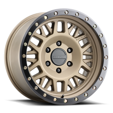 Load image into Gallery viewer, Aluminum Wheels 17x9 Ryno 951BZ Textured Bronze Gold -12 Offset 5 on 139.7 Bolt Pattern 106.5 Bore Raceline