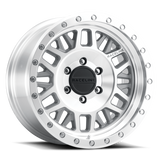 Raceline 951MC-78550-00 Aluminum Wheels 17x8.5 Ryno 951MC Machined Silver 0 Offset 5 on 127 Bolt Pattern 78.1 Bore Raceline