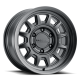 Raceline 952B-68060-06 Aluminum Wheels 16x8 Aero HD 952B Satin Black -6 Offset 6 on 139.7 Bolt Pattern 106.1 Bore Raceline