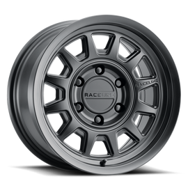 Aluminum Wheels 16x8 Aero HD 952B Satin Black -6 Offset 6 on 114.3 Bolt Pattern 66.1 Bore Raceline