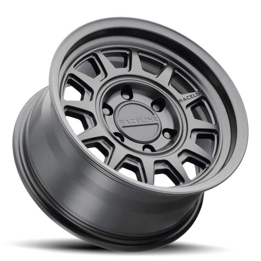 Aluminum Wheels 17x8.5 Aero HD 952B Satin Black 0 Offset 6 on 120 Bolt Pattern 78.1 Bore Raceline