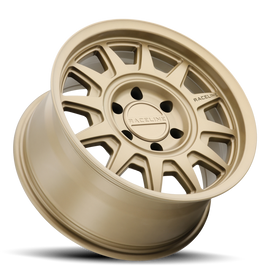 Aluminum Wheels 17x8.5 Aero HD 952BZ Satin Bronze Gold 0 Offset 5 on 127 Bolt Pattern 78.1 Bore Raceline