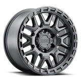 Raceline 953B-78565-00 Aluminum Wheels 17x8.5 Krank 953B Satin Black 0 Offset 6 on 135 Bolt Pattern 87.1 Bore Raceline
