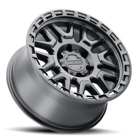 Aluminum Wheels 18x9 Krank 953B Satin Black -12 Offset 6 on 139.7 Bolt Pattern 106.1 Bore Raceline
