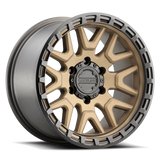 Raceline 953BZ-68050-00 Aluminum Wheels 16x8 Krank 953BZ Satin Bronze 0 Offset 5 on 127 Bolt Pattern 78.1 Bore Raceline