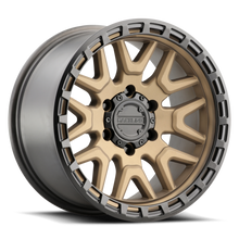 Load image into Gallery viewer, Aluminum Wheels 17x8.5 Krank 953BZ Satin Bronze 0 Offset 6 on 120 Bolt Pattern 67.1 Bore Raceline