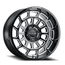 Load image into Gallery viewer, Aluminum Wheels 22x10 Warp 955M Milled Gloss Black -19 Offset 8 on 170 Bolt Pattern 125.2 Bore Raceline
