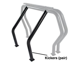Go Rhino 9560B Bed Bar Component - Pair of Kickers (Between wheel wells) - Black Powdercoat