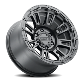 Aluminum Wheels 17x9 Compass 956B Satin Black -12 Offset 5 on 127 Bolt Pattern 78.1 Bore Raceline