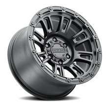 Load image into Gallery viewer, Aluminum Wheels 17x9 Compass 956B Satin Black -12 Offset 6 on 139.7 Bolt Pattern 106.1 Bore Raceline