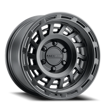 Load image into Gallery viewer, Aluminum Wheels 17x8.5 Halo 957B Satin Black 0 Offset 6 on 139.7 Bolt Pattern 106.1 Bore Raceline