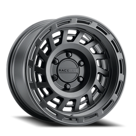 Aluminum Wheels 17x9 Halo 957B Satin Black -12 Offset 8 on 165.1 Bolt Pattern 130.81 Bore Raceline