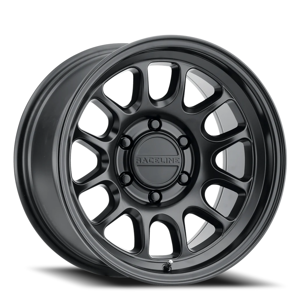 Aluminum Wheels 17x9 Rogue 958B Satin Black -12 Offset 6 on 135 Bolt Pattern 87.1 Bore Raceline