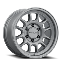 Load image into Gallery viewer, Aluminum Wheels 17x8.5 Rogue 958T Titanium Gray 0 Offset 5 on 127 Bolt Pattern 78.1 Bore Raceline