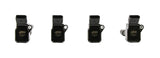 ACCEL 140088K-4 Ignition Coils - 2014-2019 VW/Audi 1.8/2.0L Engines, 4-Pack, Black