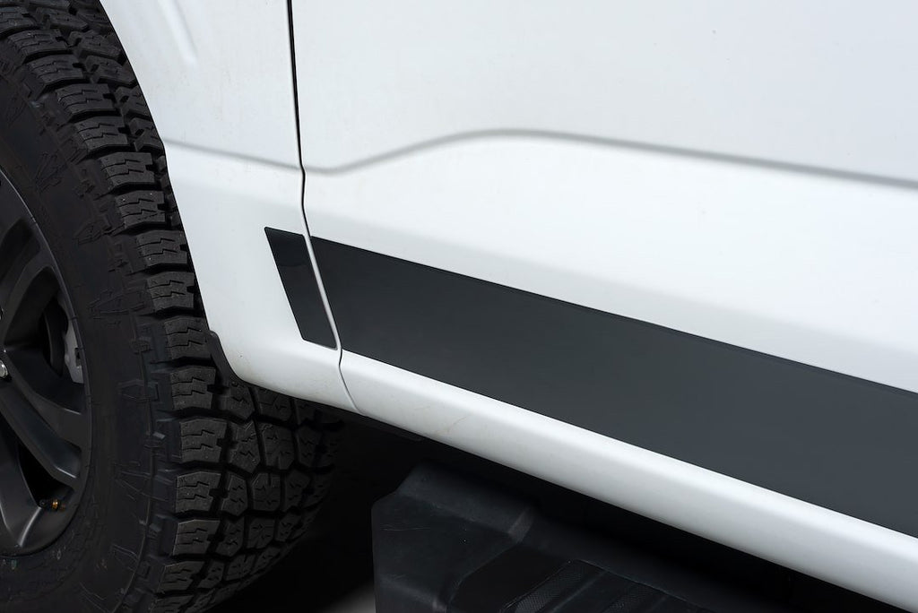 PUTCO 9751472BP BLACK PLATINUM ROCKER PANEL FITS; 2
