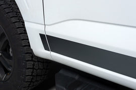 PUTCO 9751472BP BLACK PLATINUM ROCKER PANEL FITS; 2