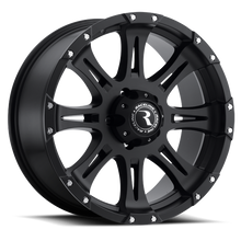 Load image into Gallery viewer, Aluminum Wheels 17x9 Raptor 981 Matte Black 0 Offset 5 on 139.7 Bolt Pattern 106.5 Bore Raceline