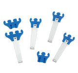 Mr Gasket 9881 Mr. Gasket Standard Wire Loom Kit - Chrome / Blue