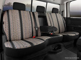FIA TR47-31BLACK TR47-31WINE TR47-31BLACK TR40 Series - Wrangler Saddleblanket Custom Fit Front Seat Cover - Black
