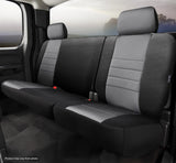 FIA NP92-77GRAY NP90 Series - Neoprene Custom Fit Rear Seat Cover- Black/Gray Center Panel