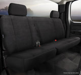 FIA TRS42-20BLACK TRS42-20GRAY TRS42-20BLACK TR40 Series - Wrangler Saddleblanket Custom Fit Rear Seat Cover - Solid Black