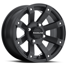Load image into Gallery viewer, Aluminum Wheels 12x7 Scorpion UTV A79 Satin Black -47 Offset 4 on 110 Bolt Pattern 83.8 Bore Raceline