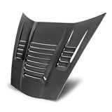 Anderson Composites AC-HD05CHC6-WH Type-WH carbon fiber heat extraction hood for 2005 - 2013 Chevrolet Corvette C6