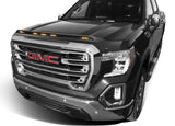 753075-GBA Auto Ventshade AVS Aeroskin Lightshield Color-Match Hood Protector; Onyx Black