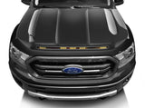 Auto Ventshade AVS 753166-G1 Aeroskin Lightshield Color-Match Hood Protector; Shadow Black