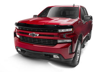 Load image into Gallery viewer, AVS_BugflectorII_HoodProtector_DarkSmoke_19Silverado1500_3Qtr_25956.jpg