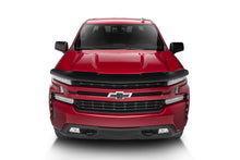 Load image into Gallery viewer, AVS_BugflectorII_HoodProtector_DarkSmoke_19Silverado1500_front_25956.jpg