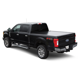 Bedlocker Tonneau Cover W-Explorer Rail Kit 08-16 Ford F-Series Super Duty 6 Foot 9 Inch Short Bed Pace Edwards