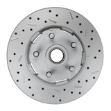 Leed Brakes BFC0008-405X Manual Front Kit with Drilled Rotors and Black Powder Coated Calipers