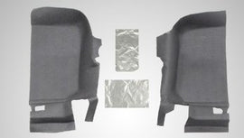 BedRug BRJK11F2 Floor Kit; 3 pc.; 2 pc. Front; 1 pc. Rear; Replaces Factory Carpet Kit;