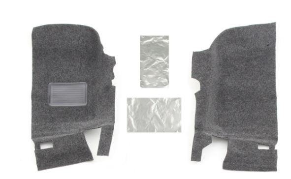 BedRug BRJL18F2 Floor Kit; 2 pc. Front; Replaces Factory Carpet Kit;