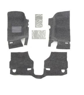 BedRug BRJL18F4 Floor Kit; 3 pc. Front Kit; Includes Heat Shields;