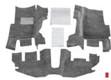 BedRug BRTJ97F JEEP BEDRUG 97-06 JEEP TJ/LJ FRONT 3PC FLOOR KIT (W CNTR CNSL) - HT SHLDS