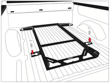 Load image into Gallery viewer, Ford F150 and F250/350 17-19 No-Drill Factory Mount Install Kit Bedslide