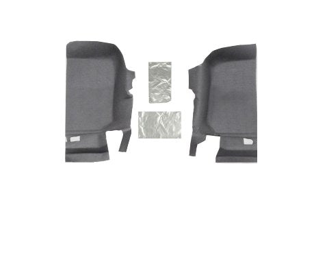 BedRug BTJK11F2 JEEP BEDTRED 11-18 JK 2DR FRONT 3PC FLOOR KIT (INCLUDES HEAT SHIELDS)