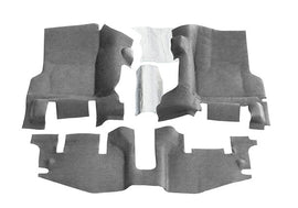 BedRug BTTJ97FNC JEEP BEDTRED 97-06 TJ/LJ FRNT 3PC FLR KIT (W/O CNTR CNSL) - HT SHLDS *SPEC ORDR*